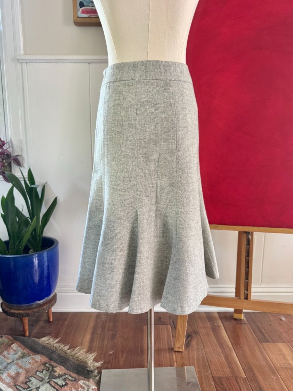 Gorgeous Tweed Flared Skirt